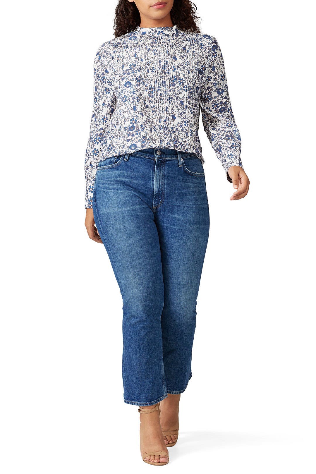 Sez Pintuck Blouse by Apiece Apart 5