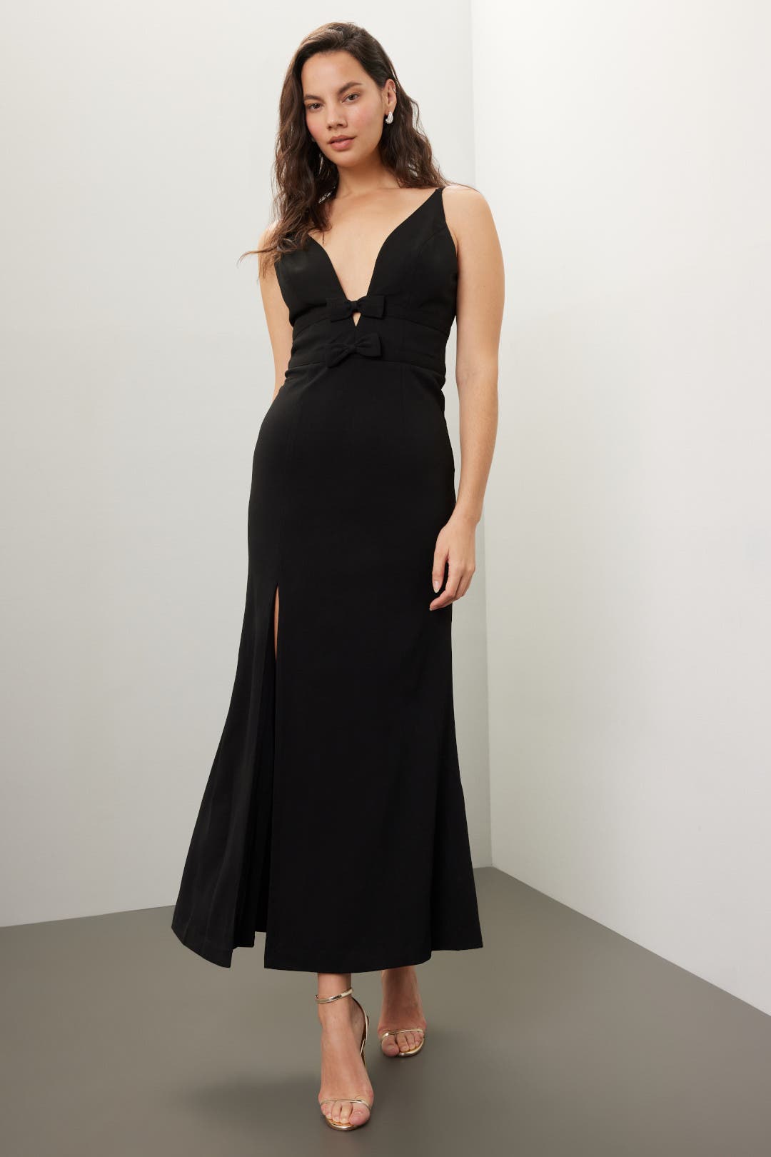 Black Viola Gown by Dress The Population | Rent the Runway