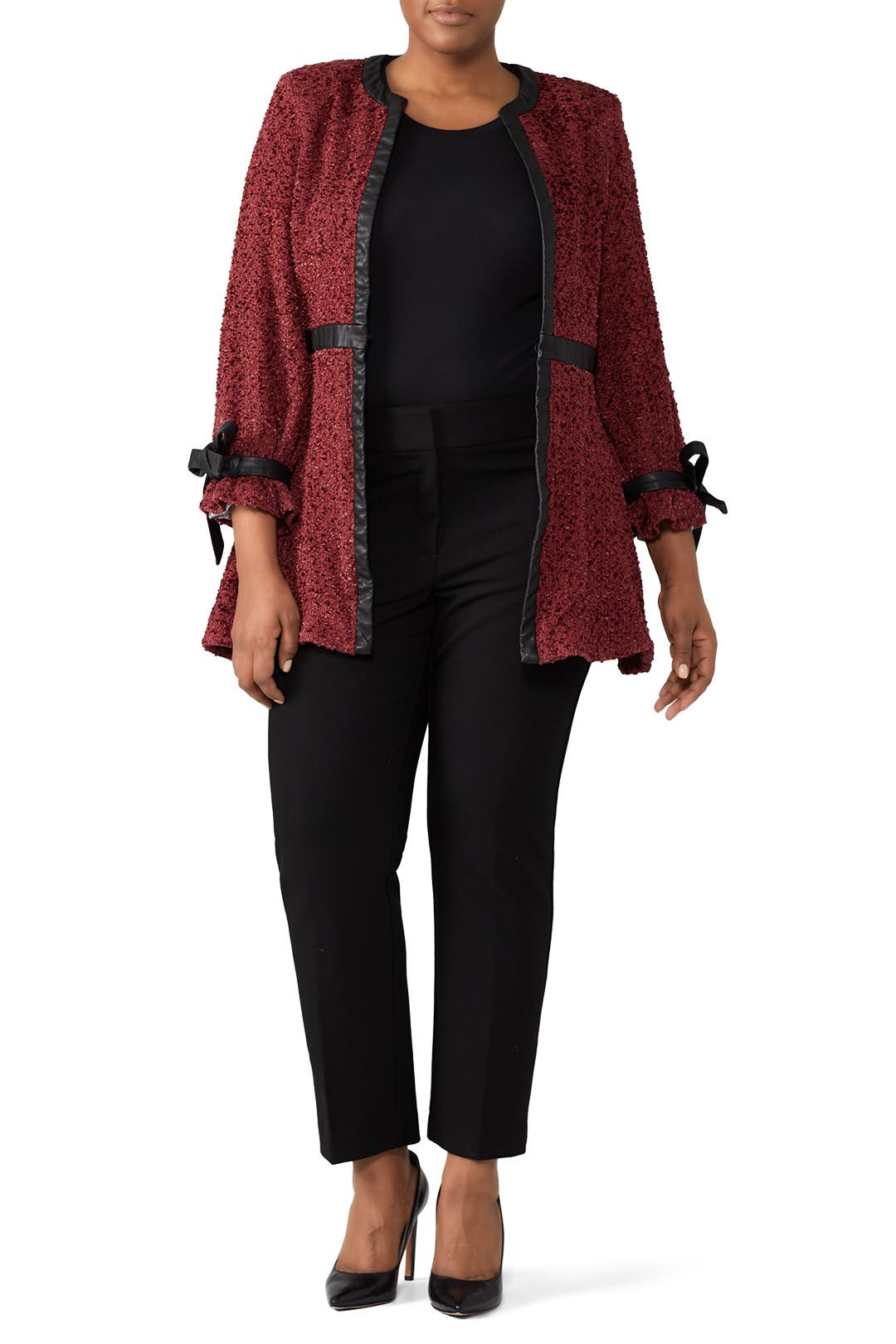 Grace Tweed Jacket by Deborah Lyons | Rent the Runway