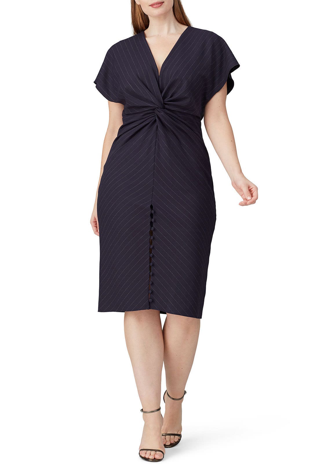 Pinstripe Jackie Dress by Prabal Gurung 4