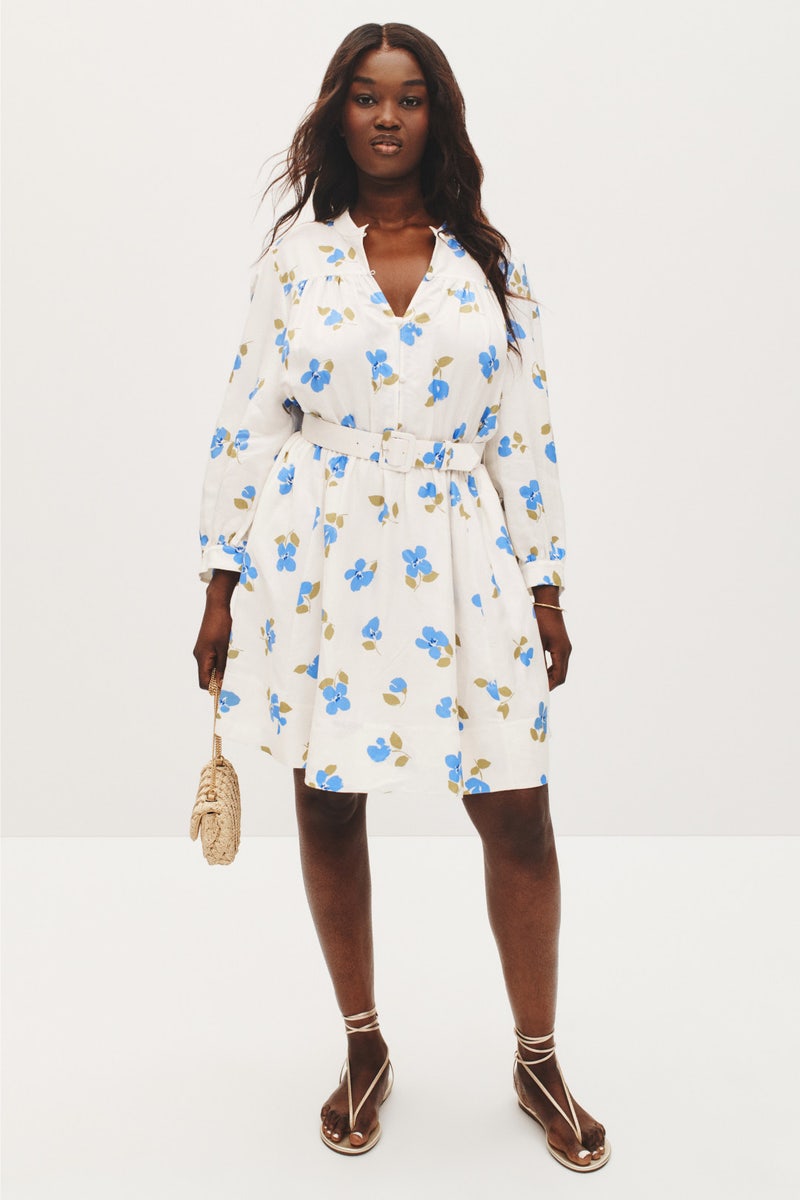 Painterly Bouquet Shirt Dress by kate spade new york - Photo 5