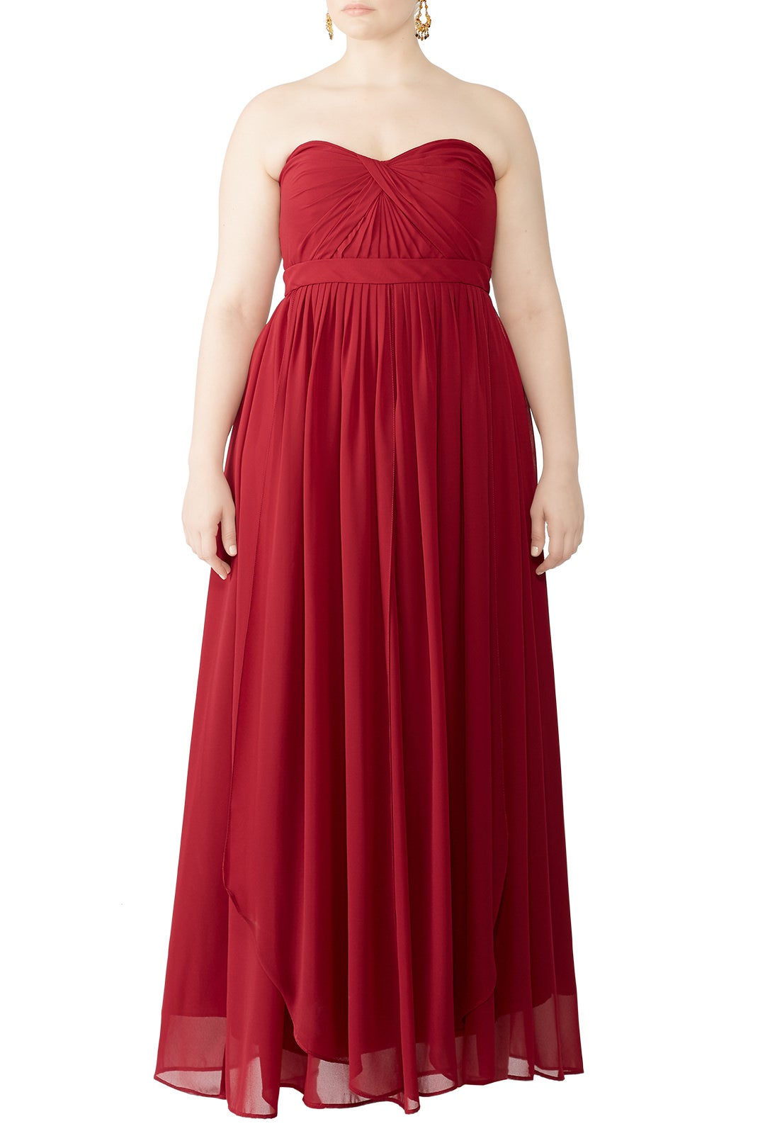 Red Aidan Gown by Jenny Yoo 4