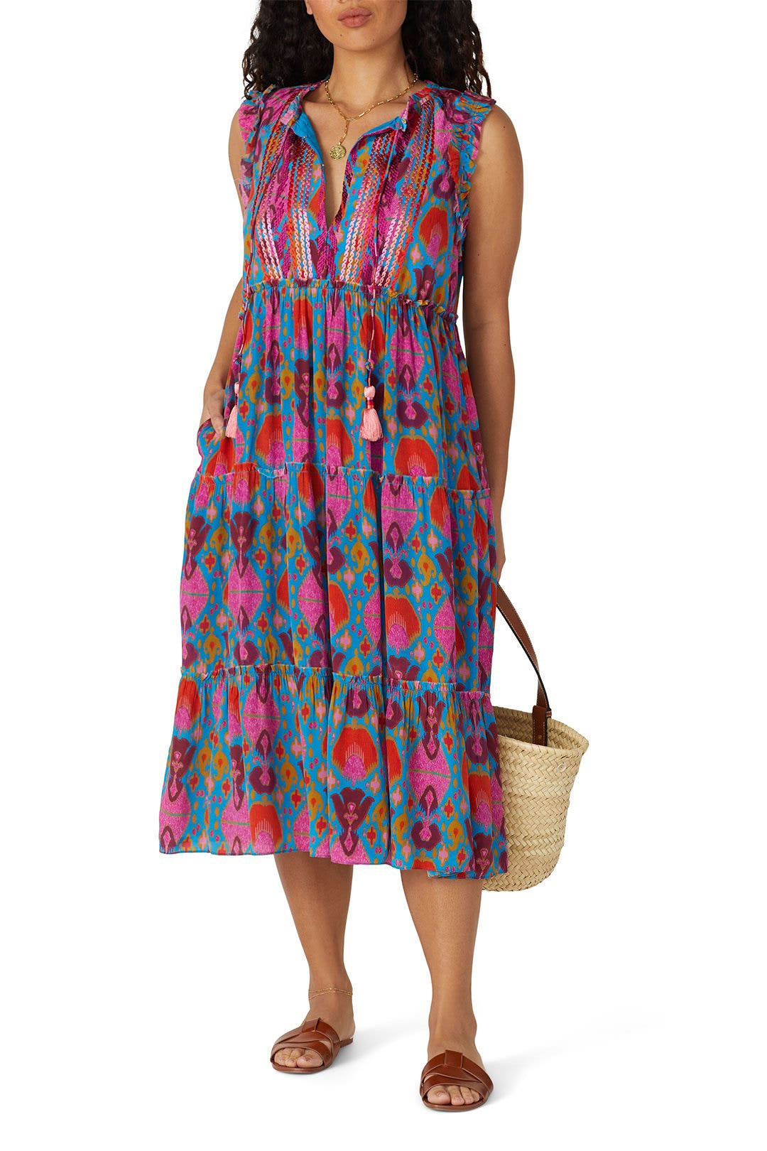 Printed Clara Dress by Figue 5