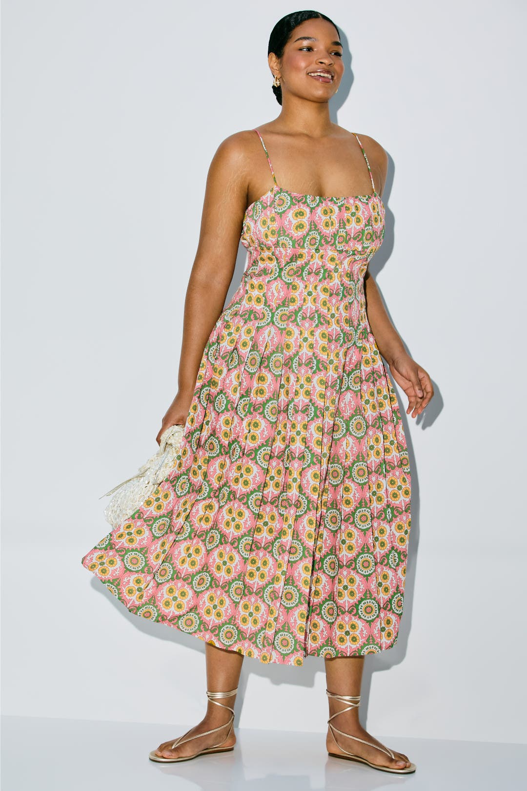 Coconut Tree Flow Scarf Dress by FARM Rio | Rent the Runway