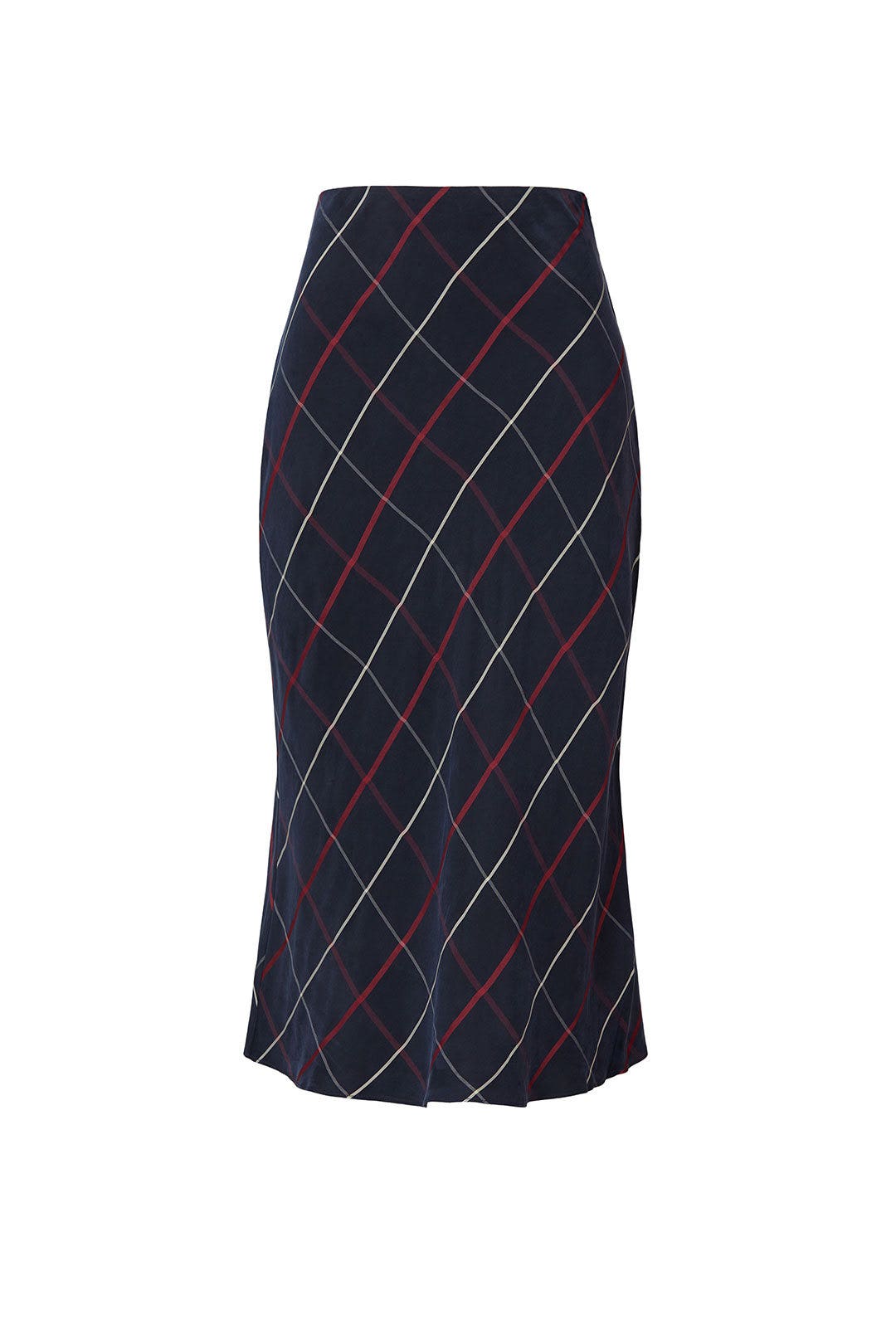 Plaid Bias Skirt by Club Monaco