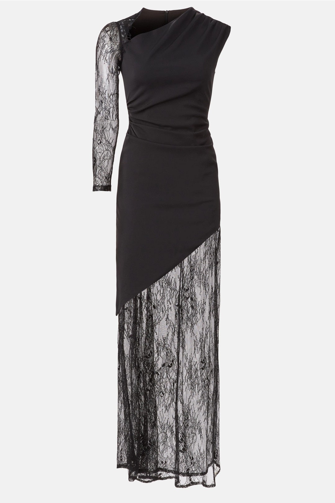 Gia Lace One Shoulder Gown by elle zeitoune 4