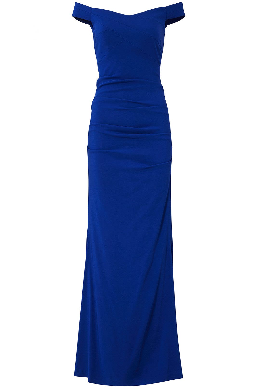 Blue Vive Gown by Nicole Miller 3