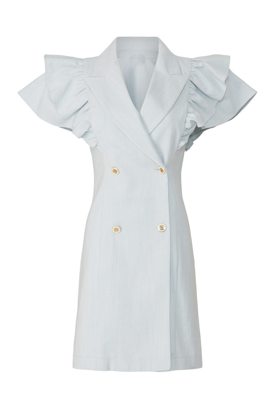 Angelina Ruffle Dress by Sandro 4