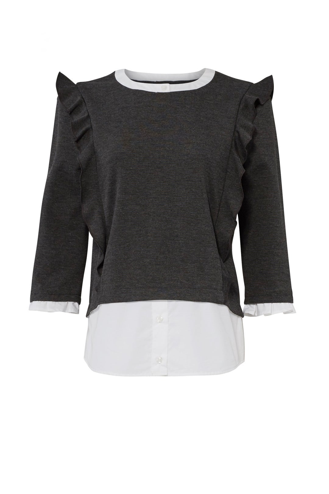 Ruffle Layered Top by Slate & Willow
