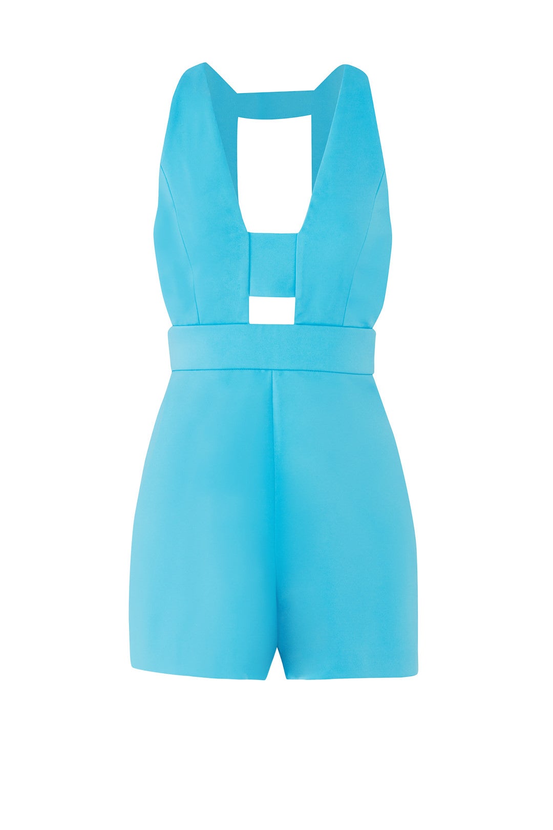Turquoise Jenna Romper by Jay Godfrey 3