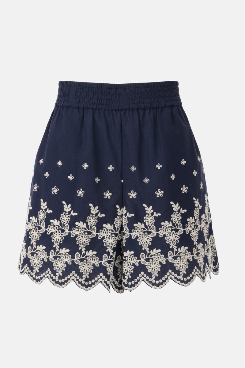Embroidered Pull On Short by CeCe - Photo 4