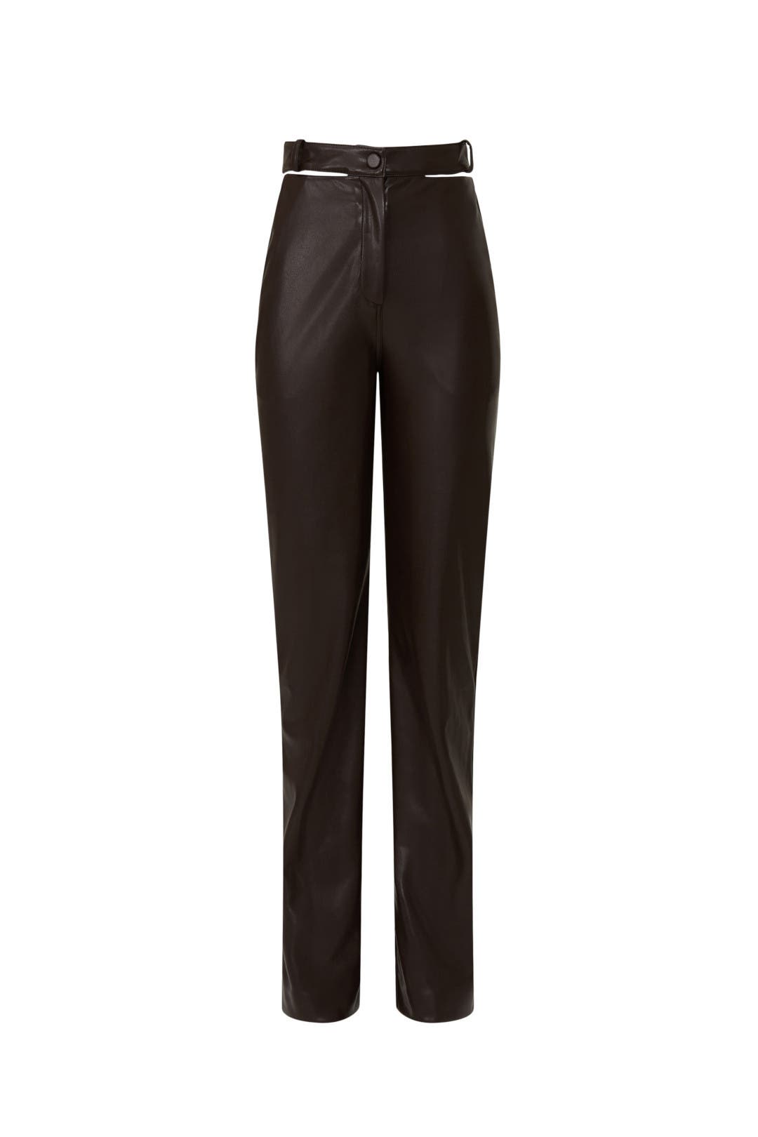 Amelia Faux Leather Pants by SIMKHAI | Rent the Runway