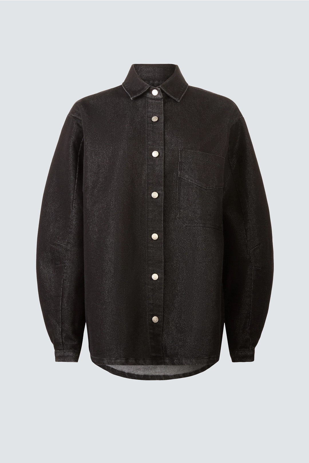 Barrel Sleeve Shacket by Hudson 4