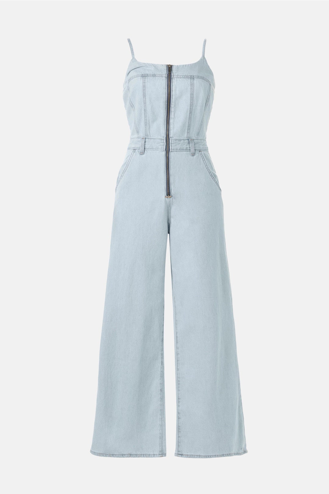 Bustier Denim Jumpsuit by Levi's