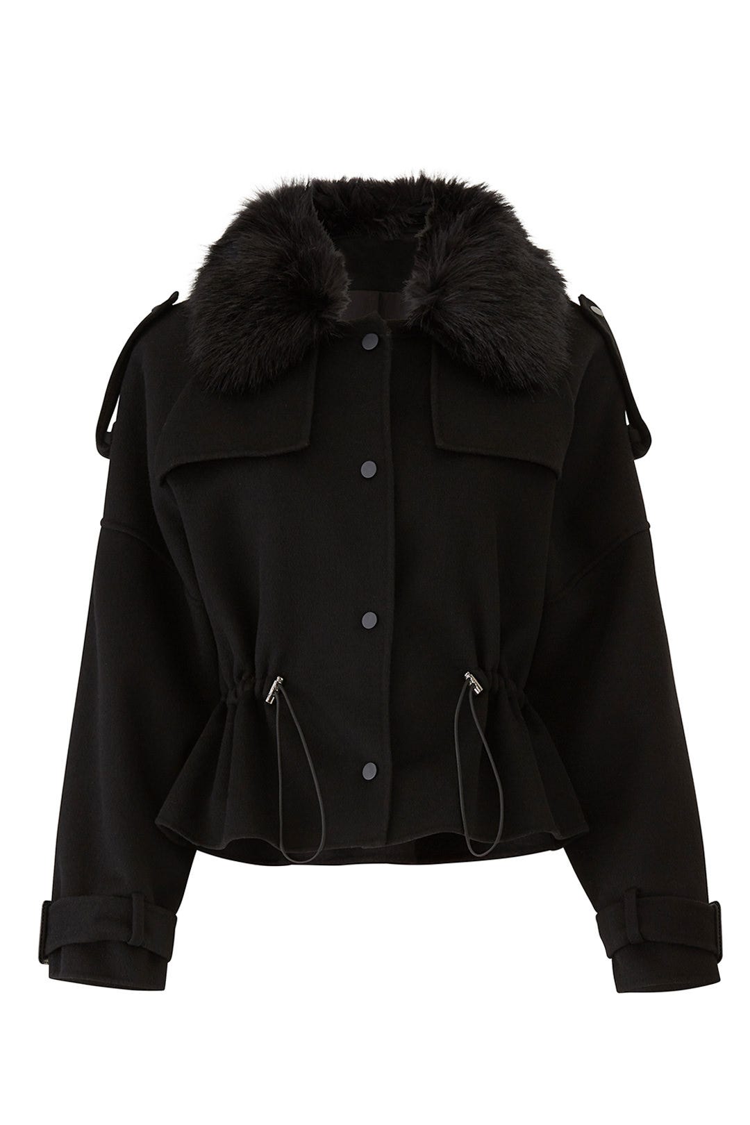 Black Tate Jacket by Ramy Brook 3