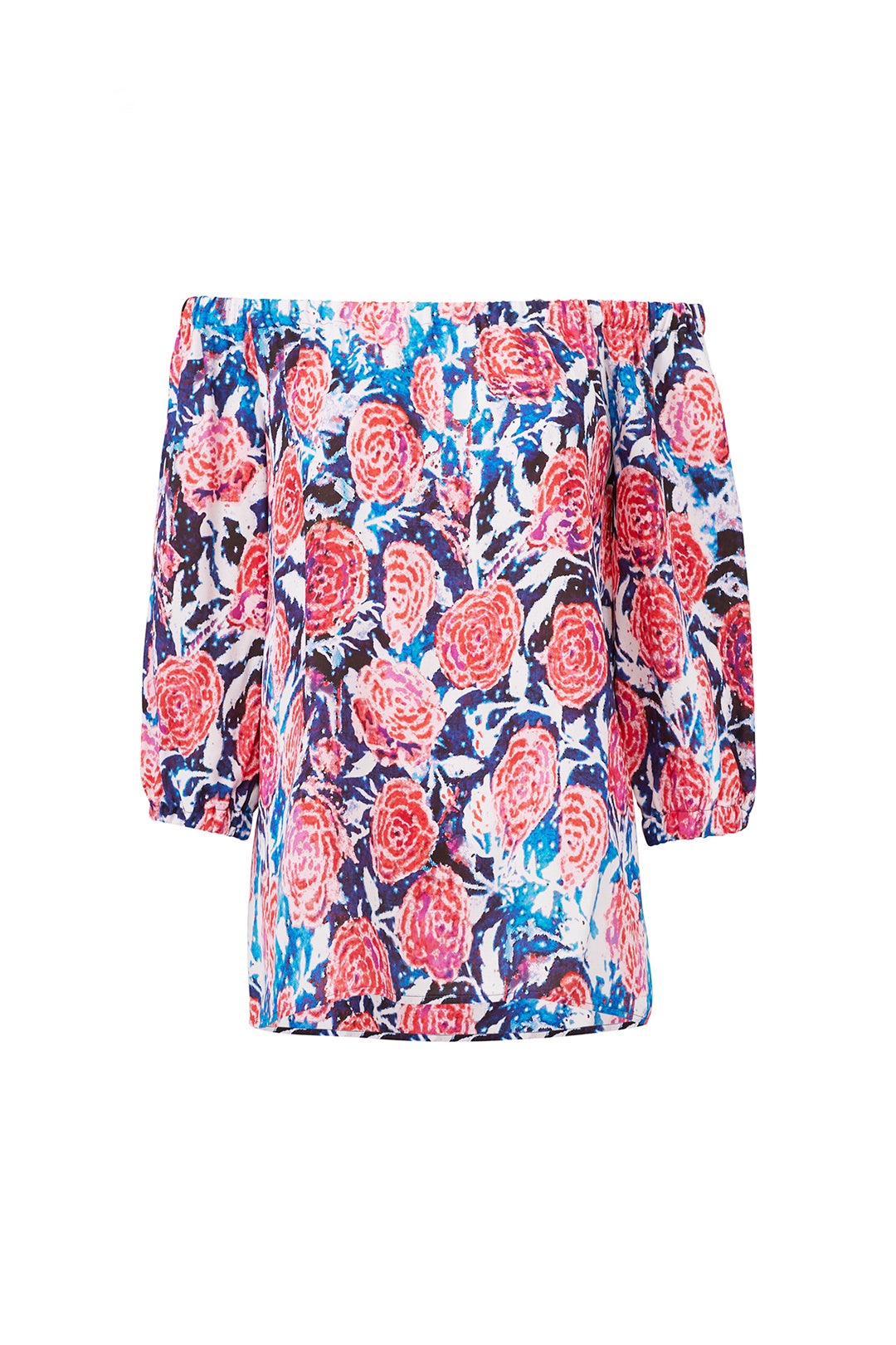 Watercolor Floral Top by Fuzzi
