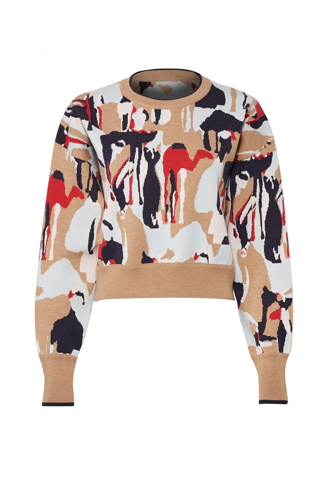 Shrunken Camo Pullover by Jason Wu 3
