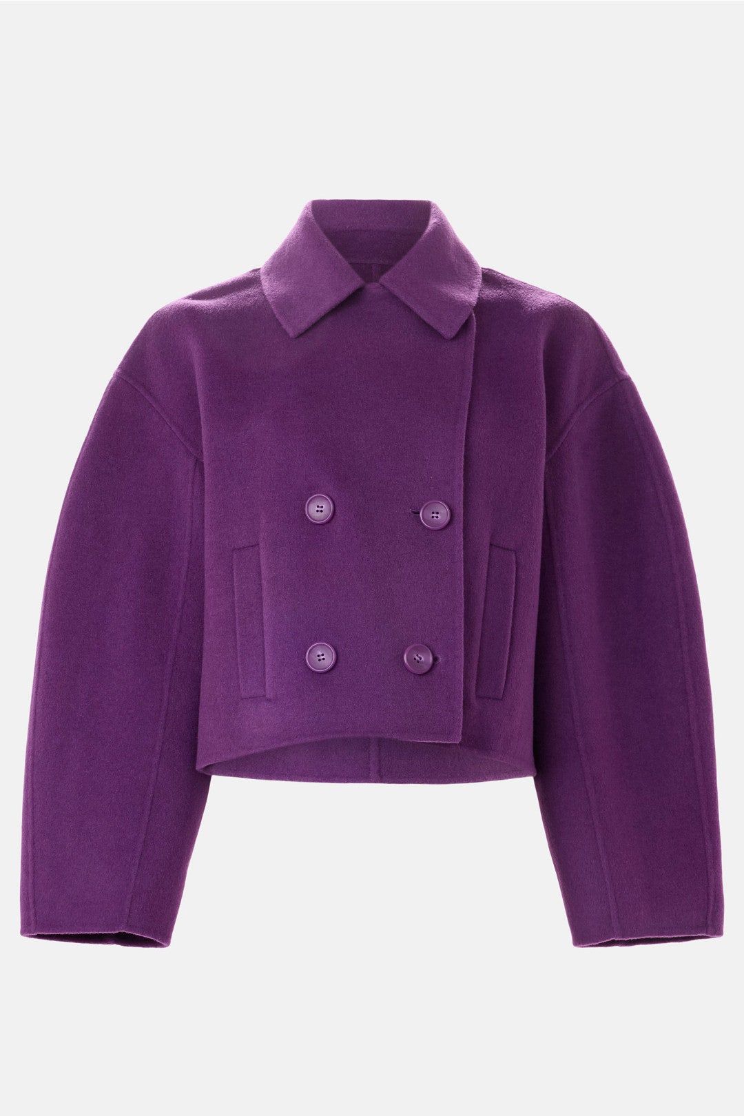 Marta Double Faced Wool Cropped Jacket by Ulla Johnson
