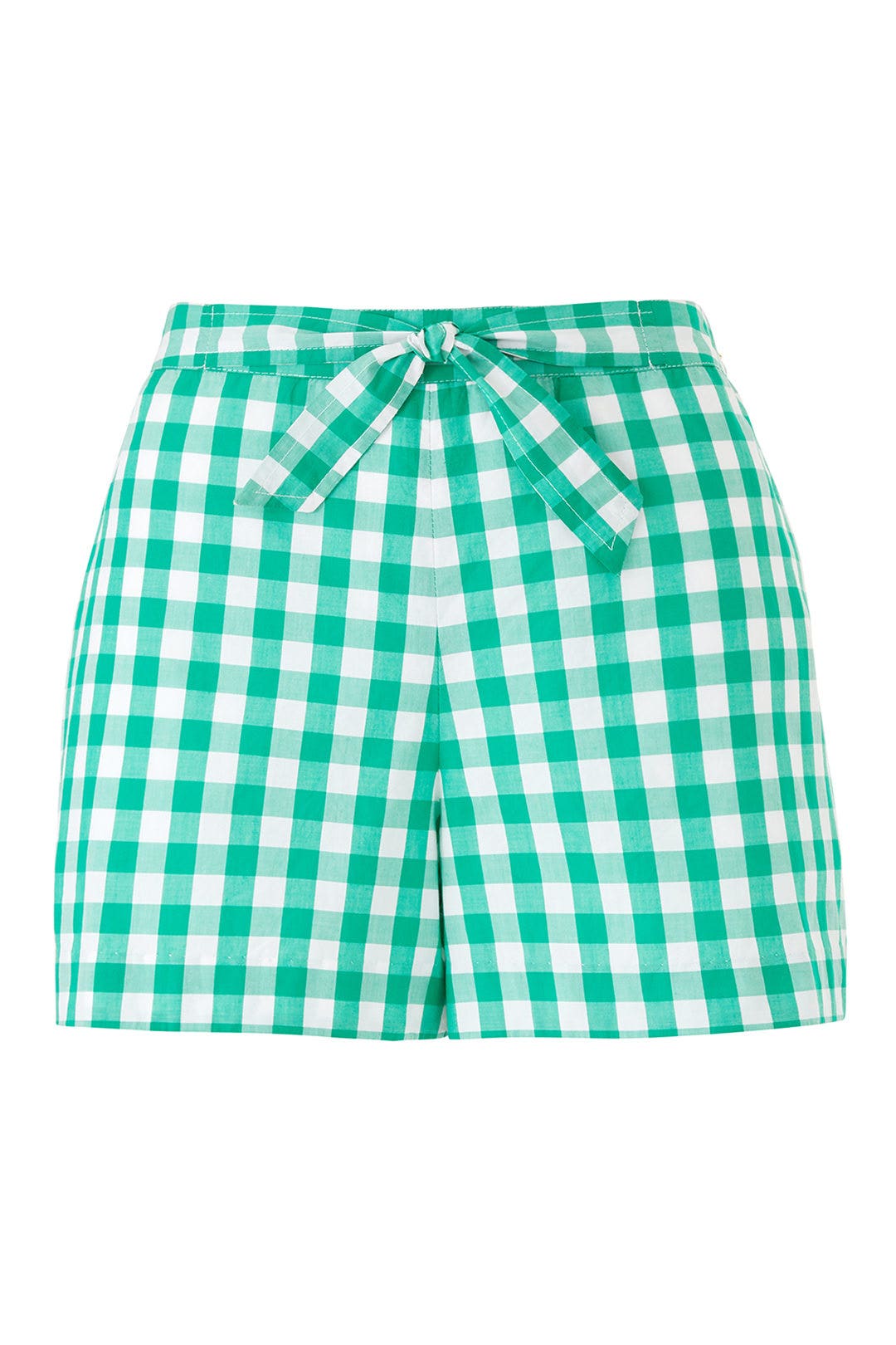 Dolly Check Tie Shorts by Draper James