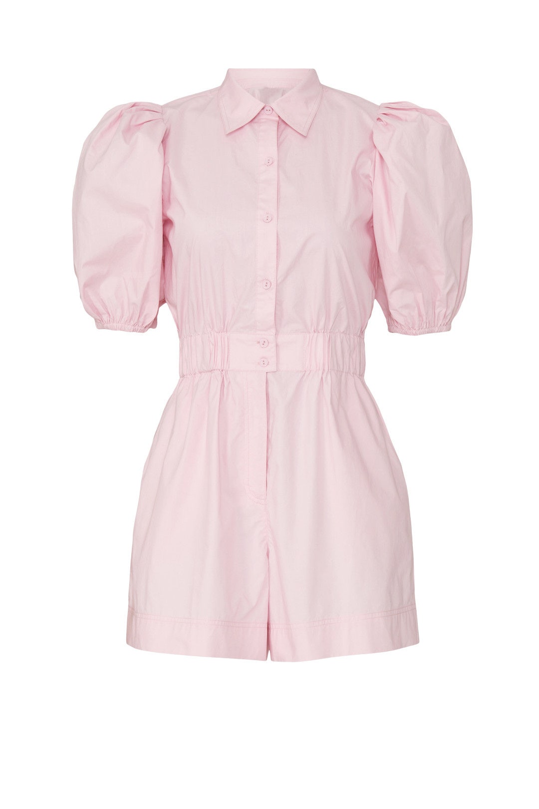 Pia Puff Sleeve Romper by Hunter Bell 4