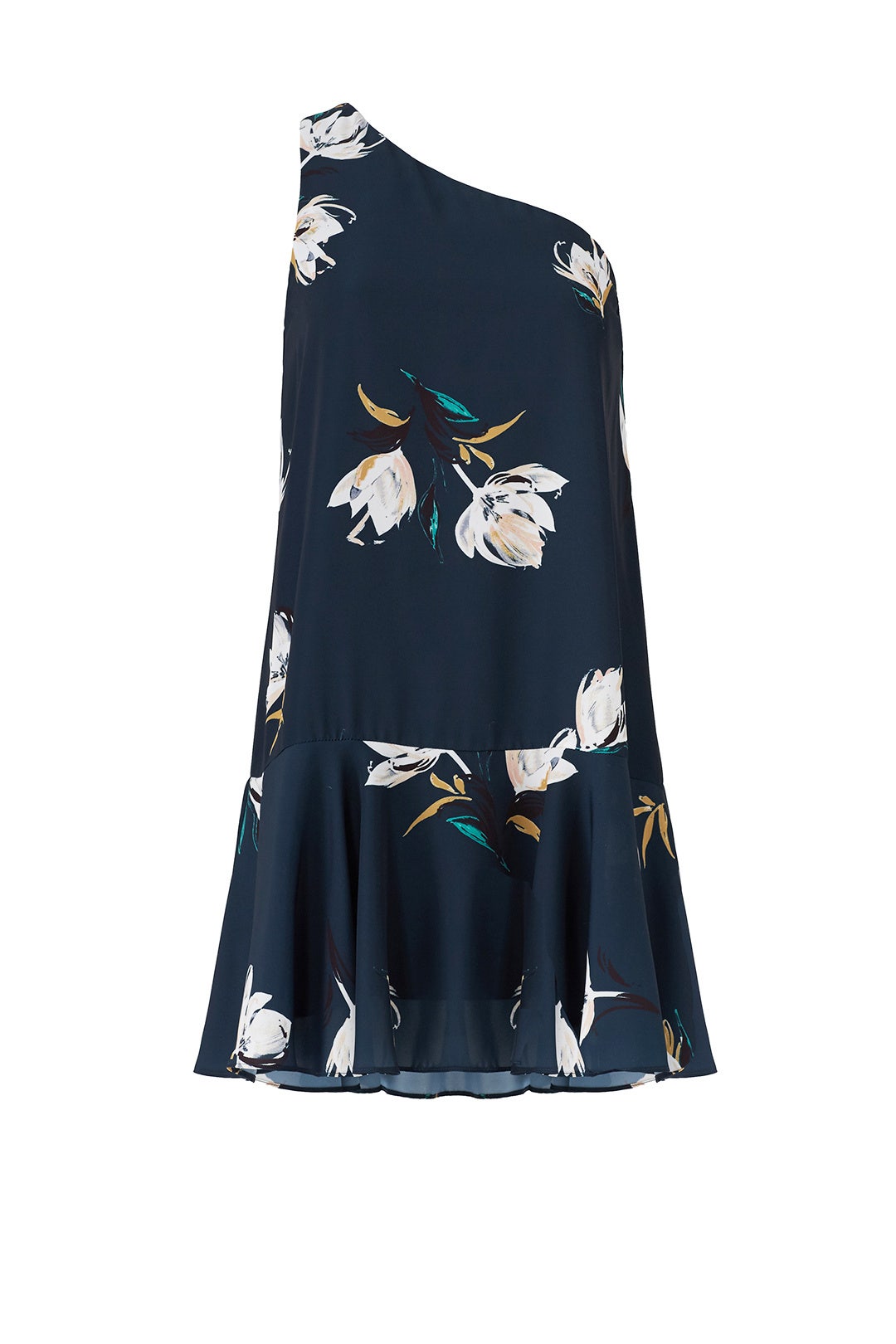 Floral Painted Drop Waist Dress by Amanda Uprichard 3