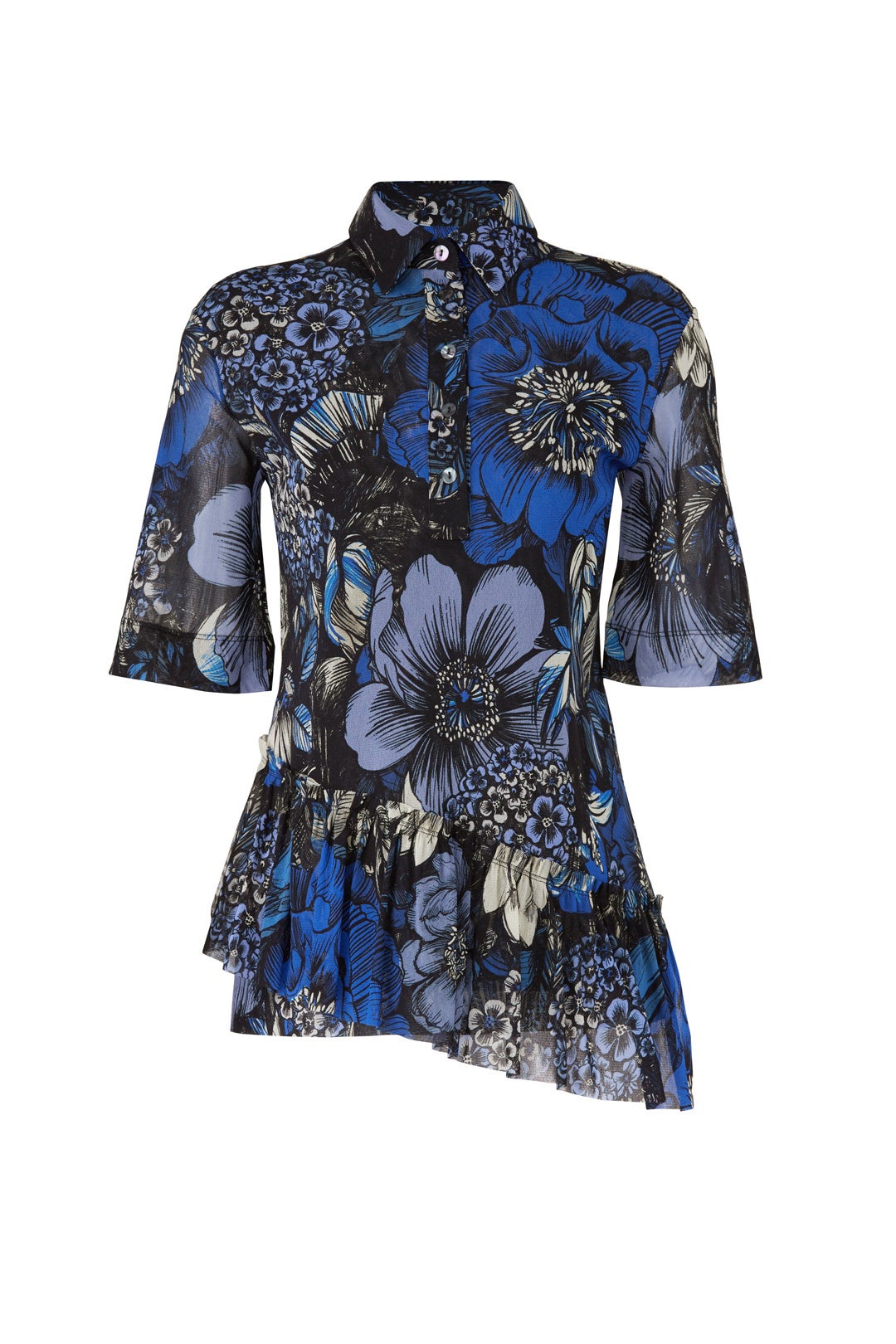 Floral Olsen Top by Fuzzi