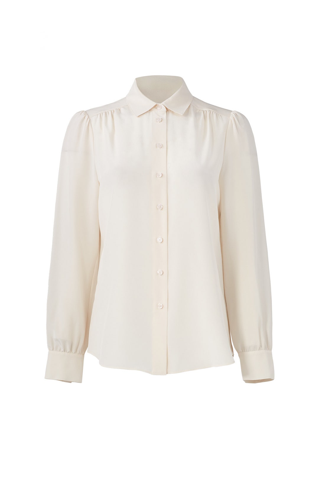 Ivory Silk Button Down by kate spade new york