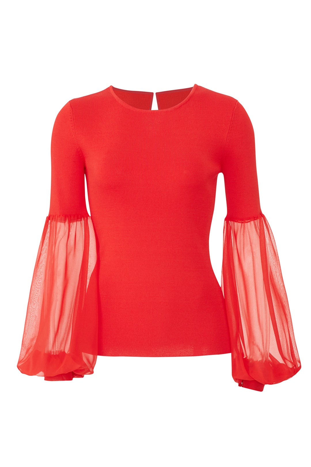 Red Elsie Knit Top by SACHIN BABI
