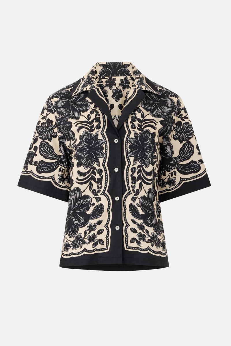 Perrine Floral Motif Shirt by Sandro - Photo 4