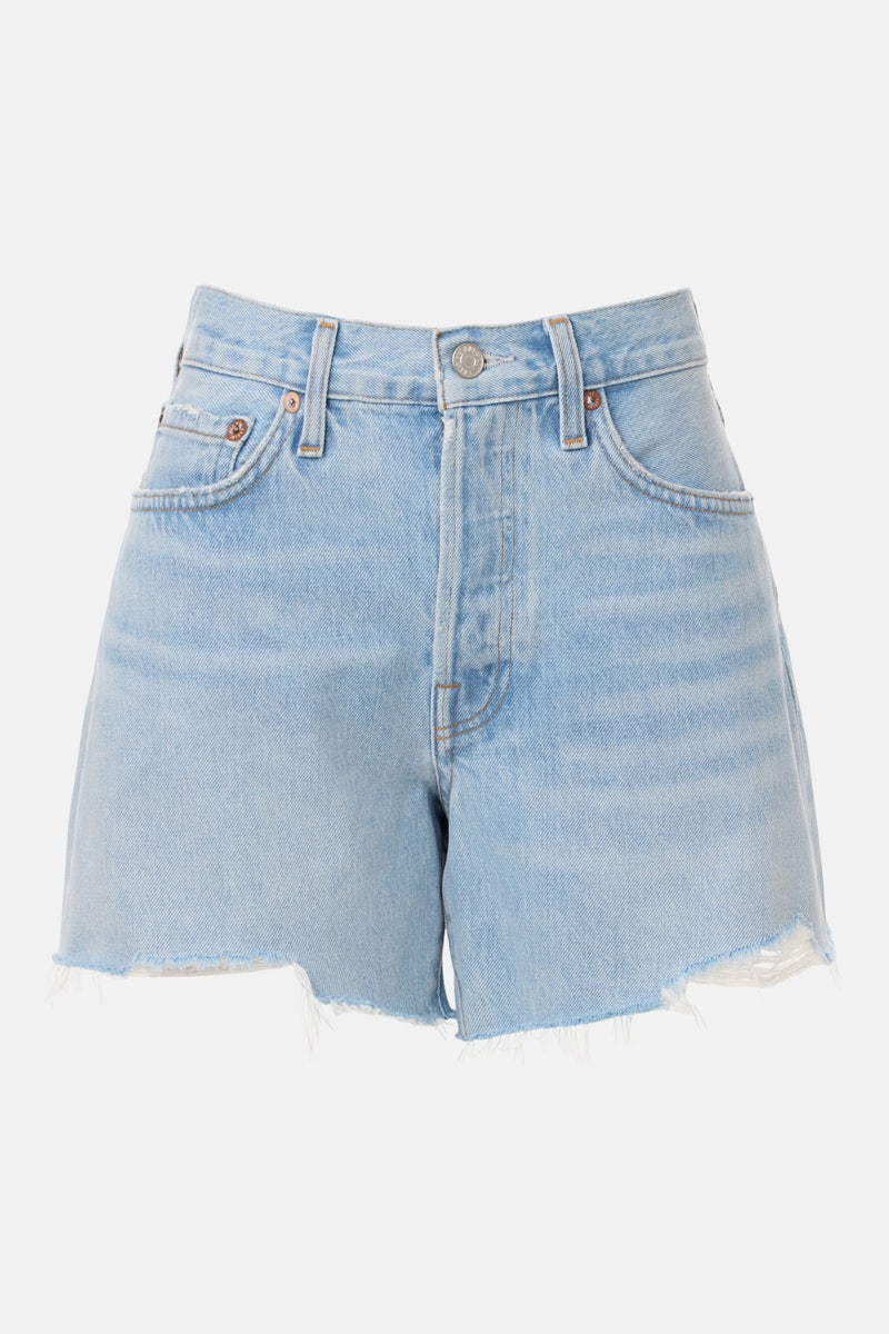 Parker Light Wash Shorts by AGOLDE - Photo 4