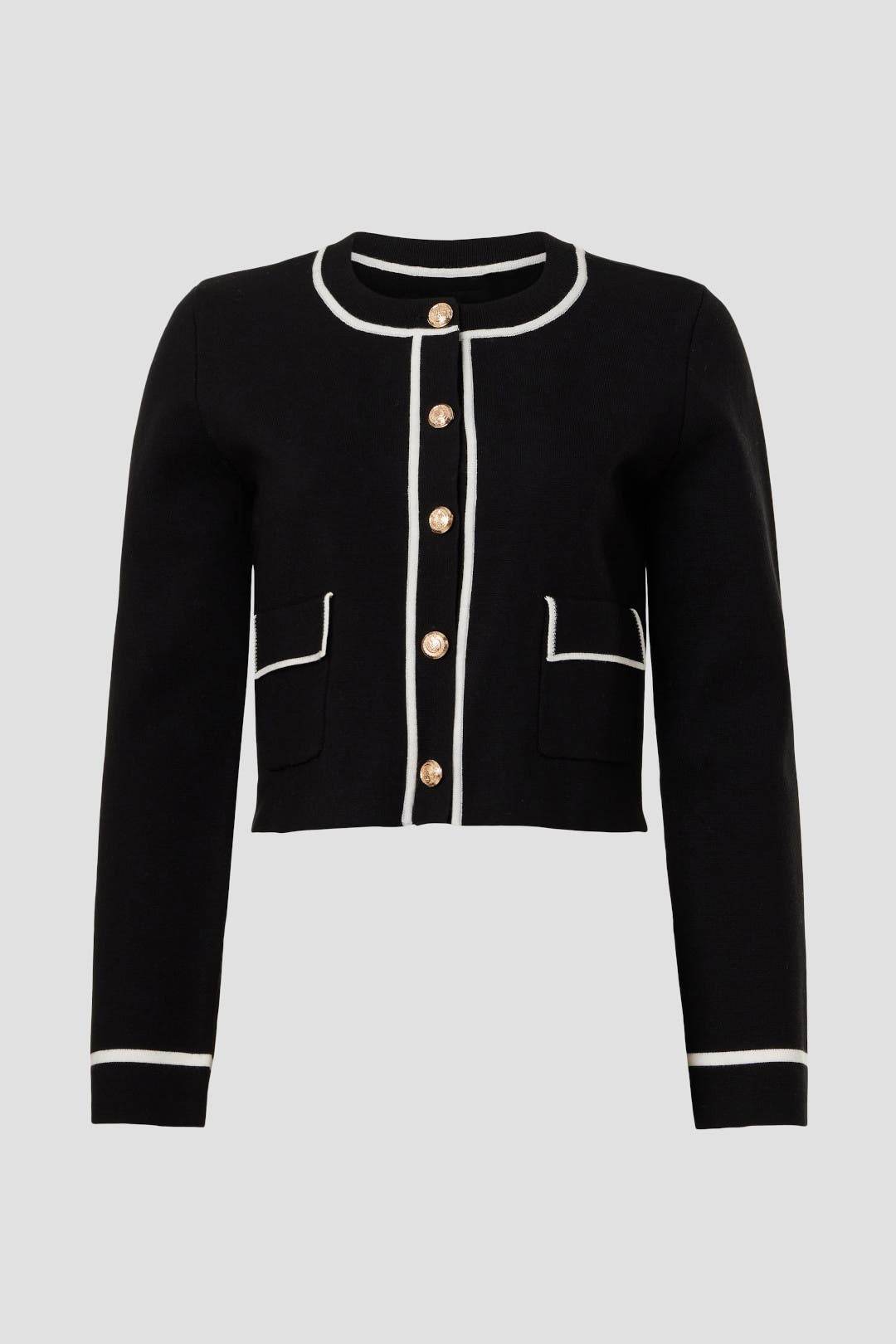 Contrast Stitch Cardigan by English Factory | Rent the Runway