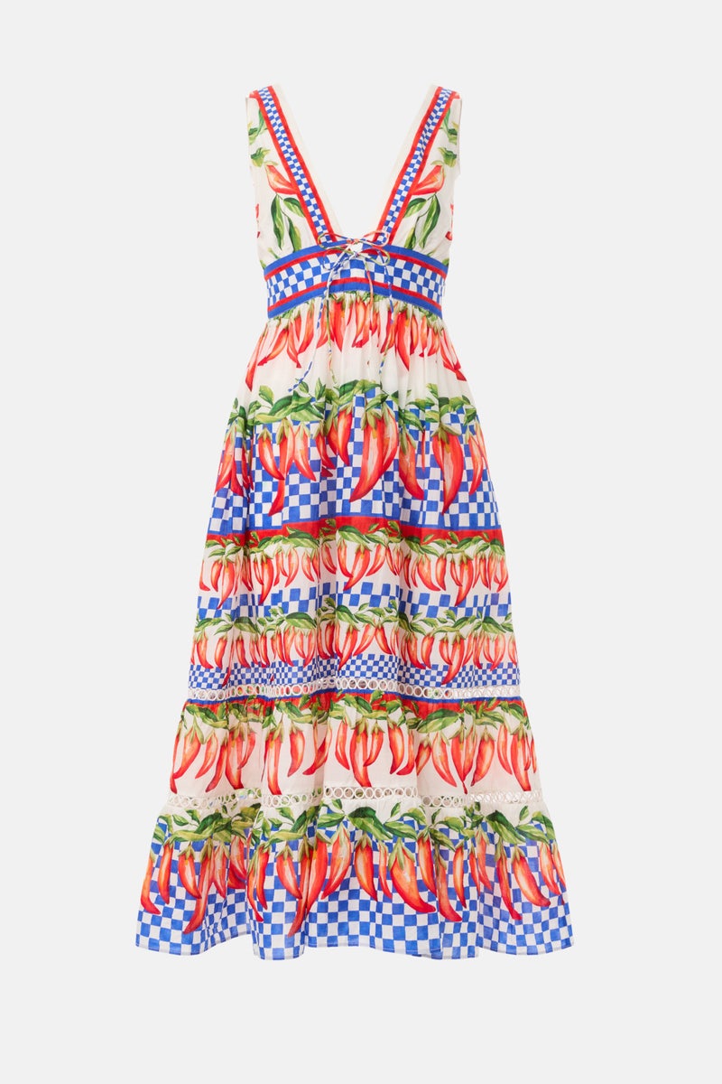 Picnic Peppers Ainika Midi Dress by FARM Rio - Photo 4