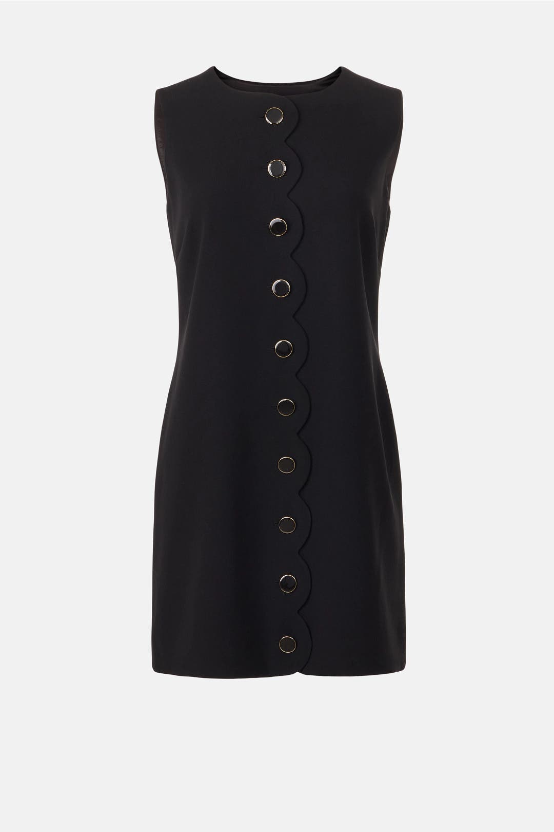 Scallop Shift Dress With Buttons by kate spade new york | Rent the