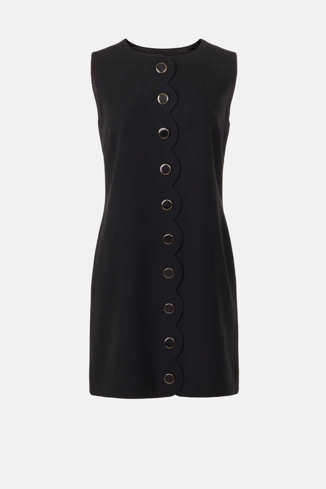Scallop Shift Dress With Buttons by kate spade new york 4