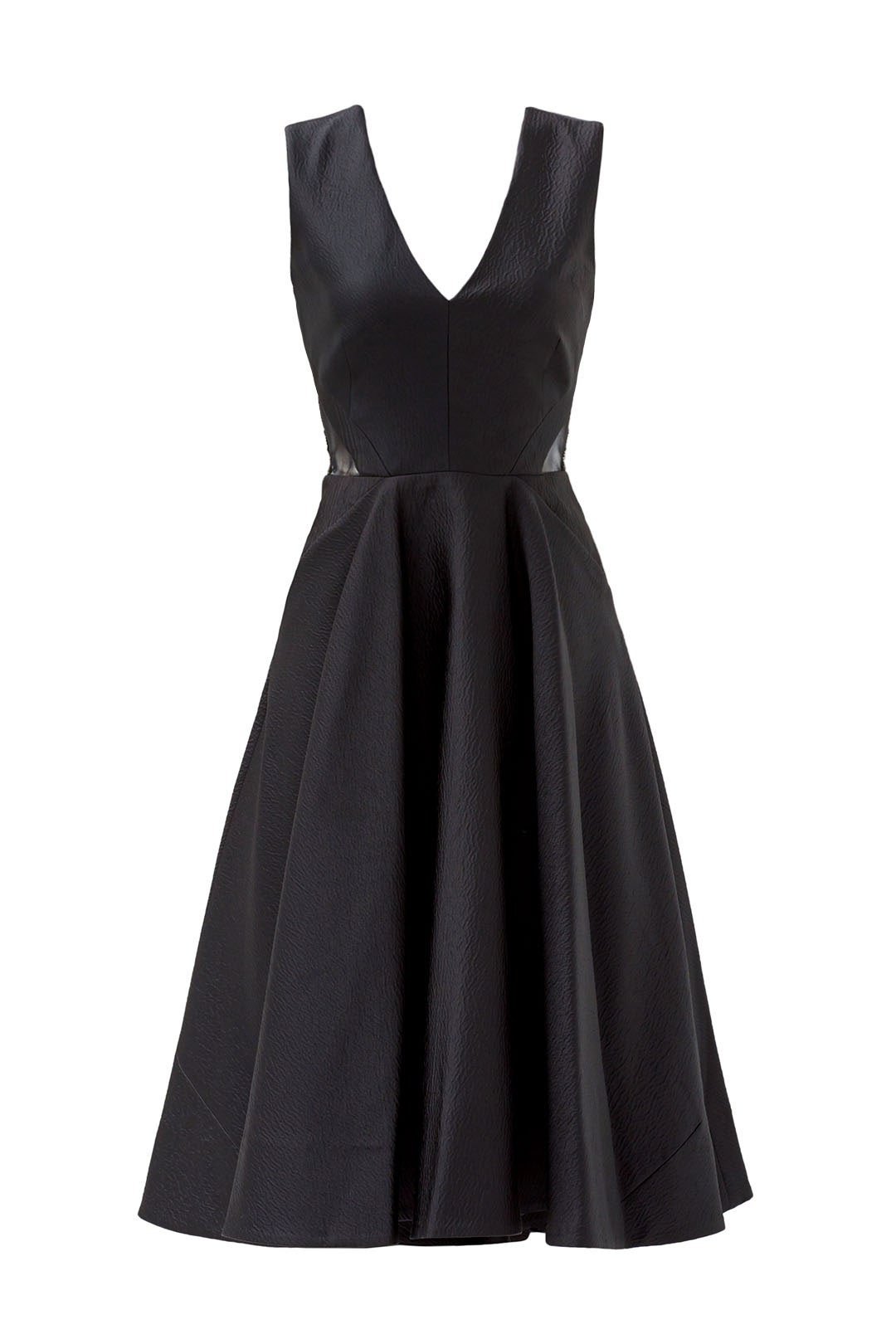 Cut and Paste Dress by Lela Rose 3