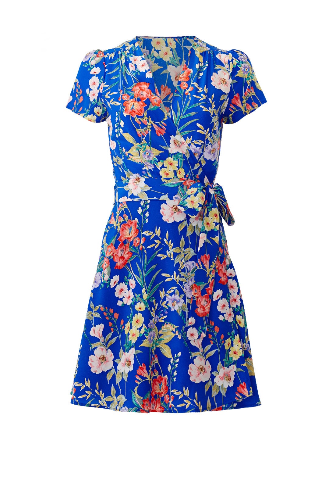 Blue Kennedy Wrap Dress by YUMI KIM 3