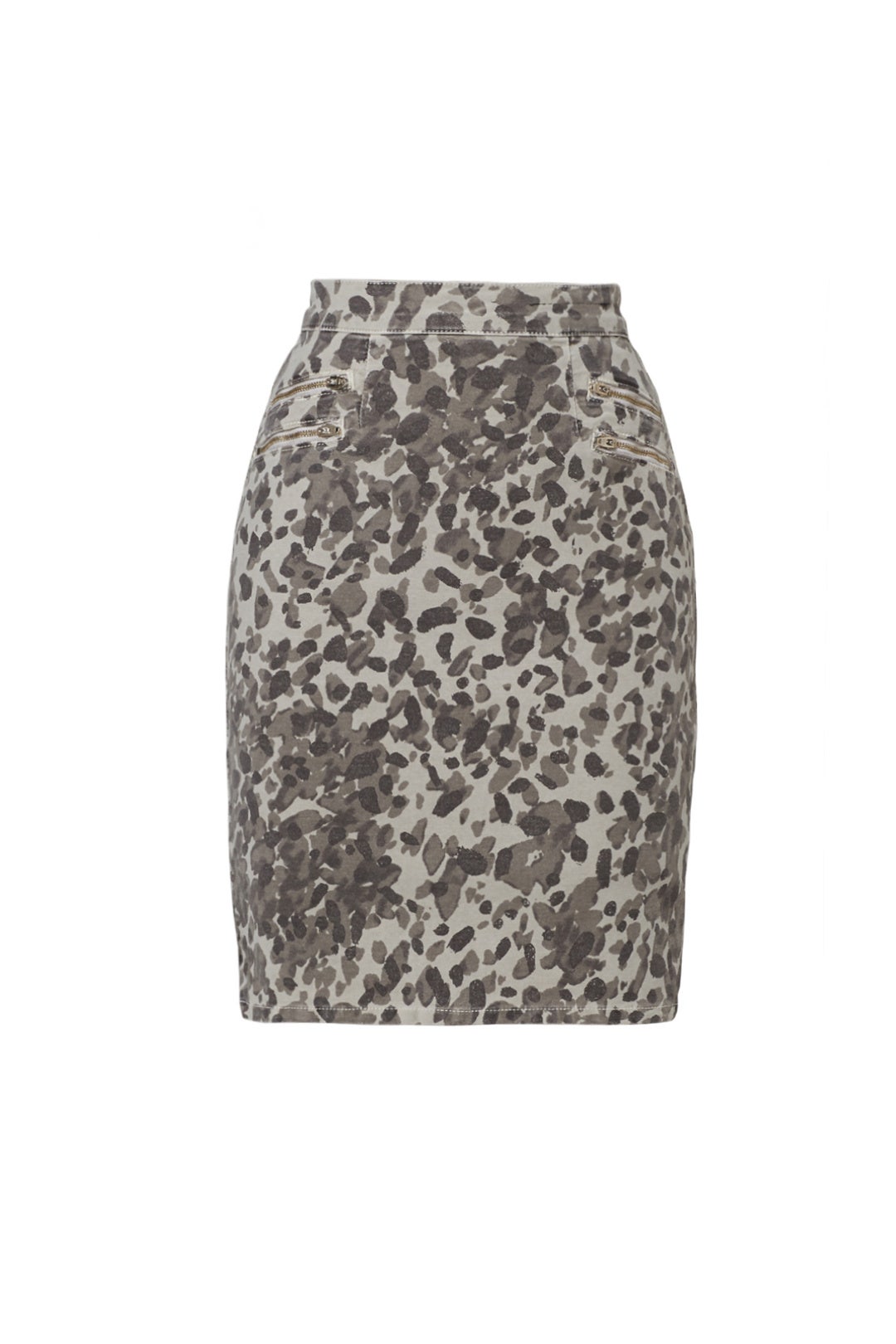 Geneva Leopard Pencil Skirt by Current/Elliott
