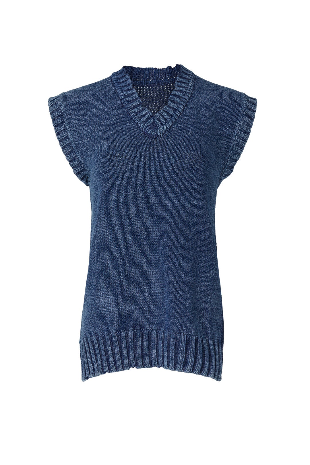 Blue Sweater Vest by Maison Margiela 4