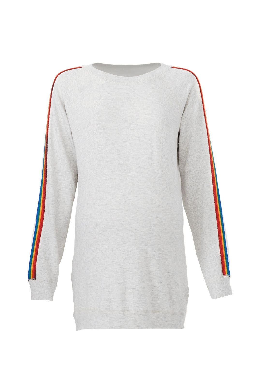 Grey Rainbow Maternity Sweatshirt by MONROW 3