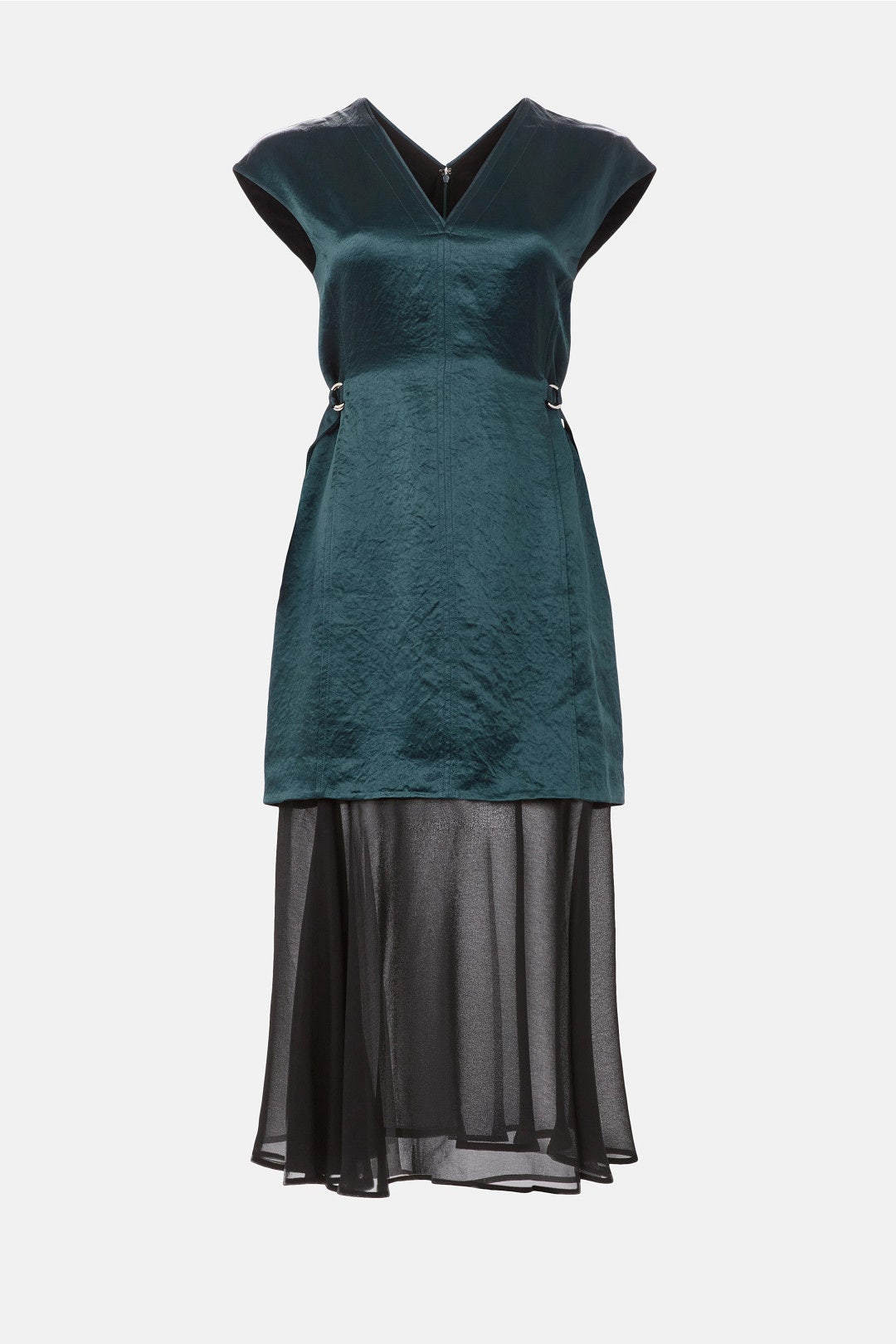 Satin Chiffon Combo Dress by 3.1 Phillip Lim 4