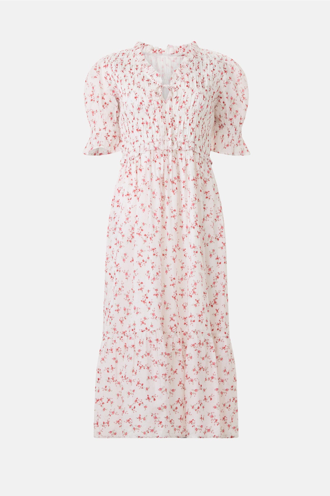 Sonica Floral Maxi Dress With Bows by Rails 4