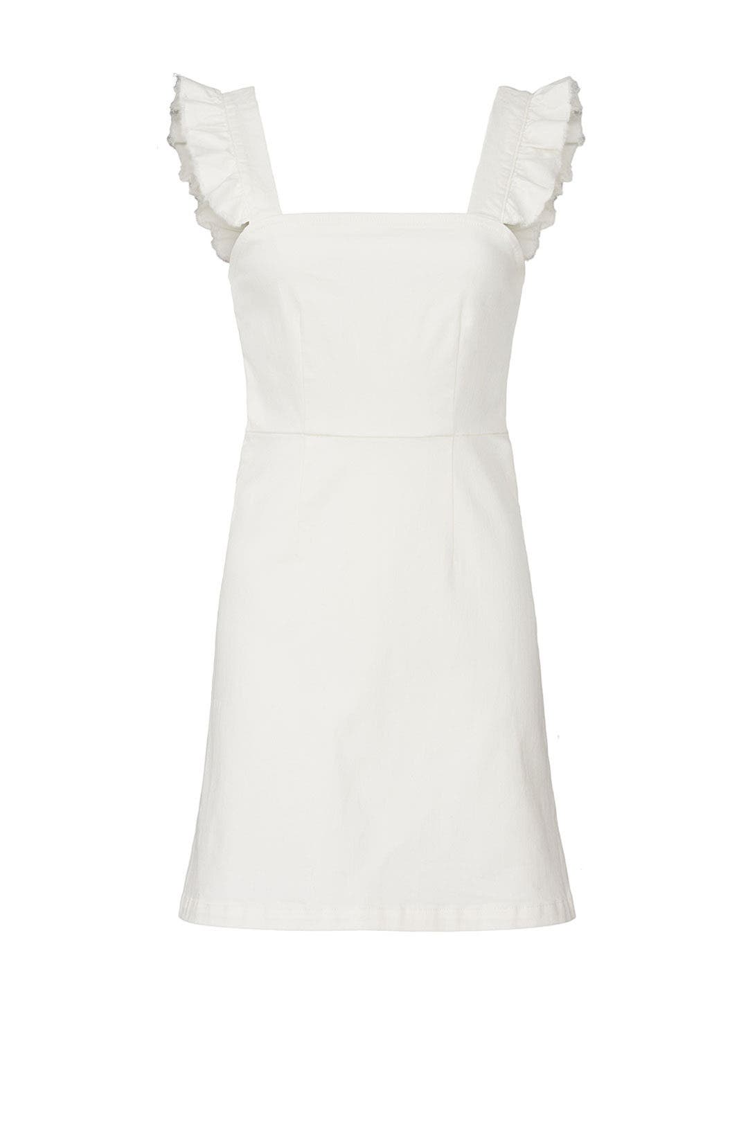 Ruthie Ruffle Denim Sheath by Show Me Your Mumu 4