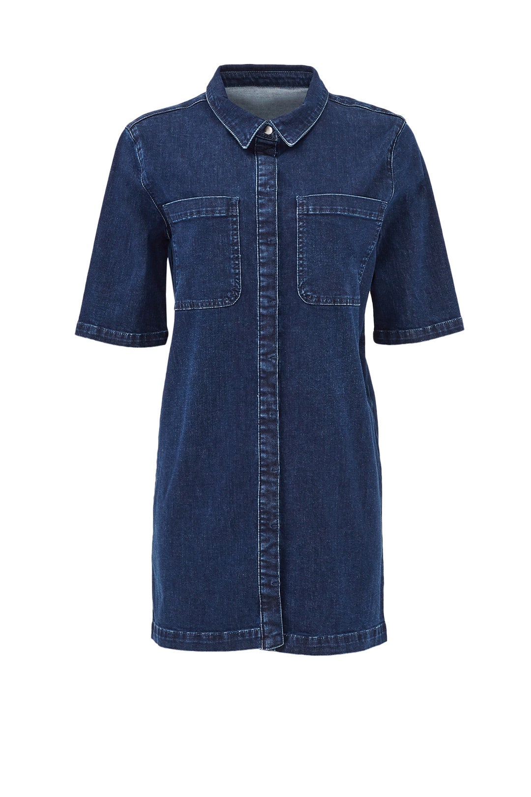 Denim Rory Blouse Dress by ST by Olcay Gulsen