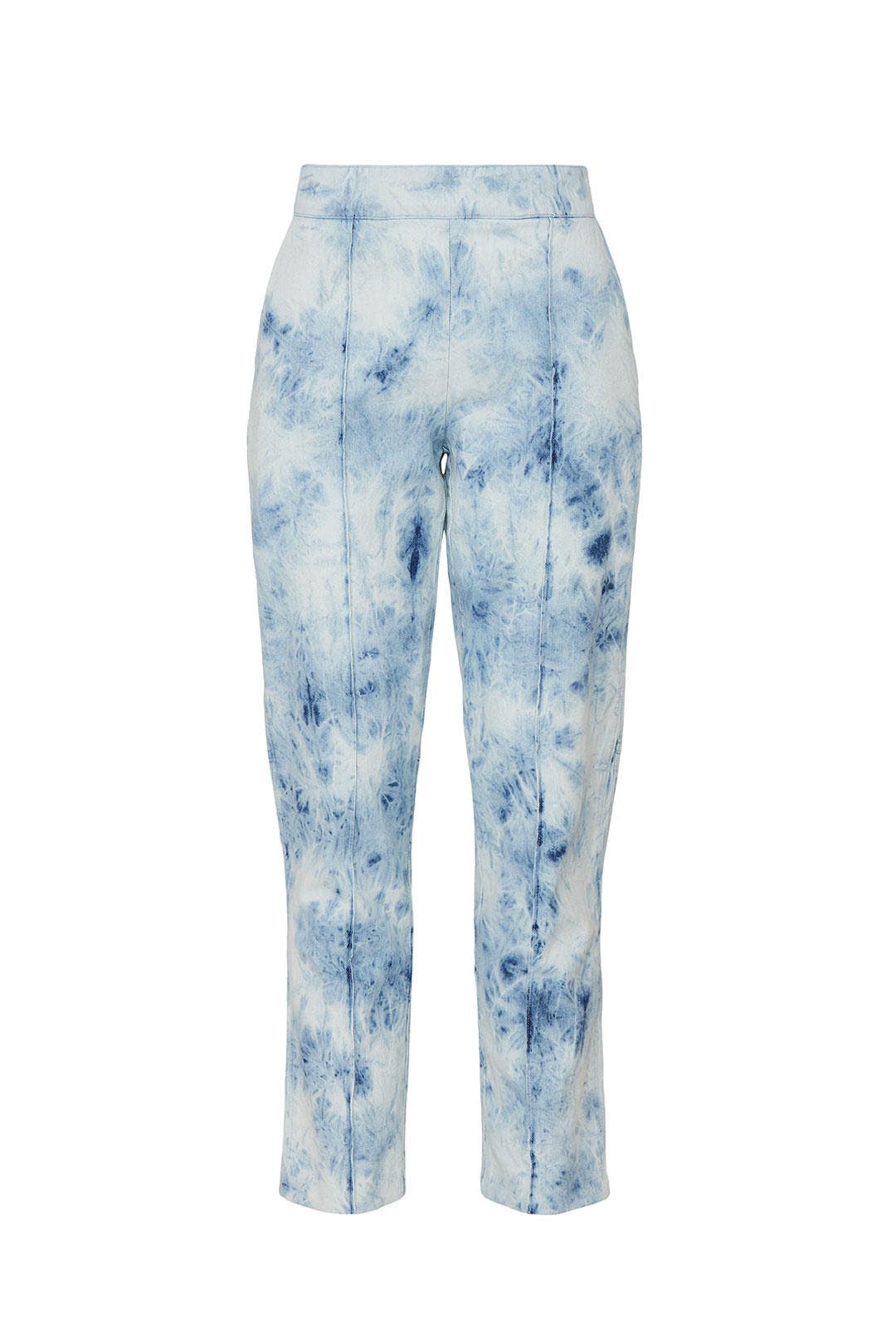 Blue Tie Dye Pants by Victor Alfaro x RTR 4