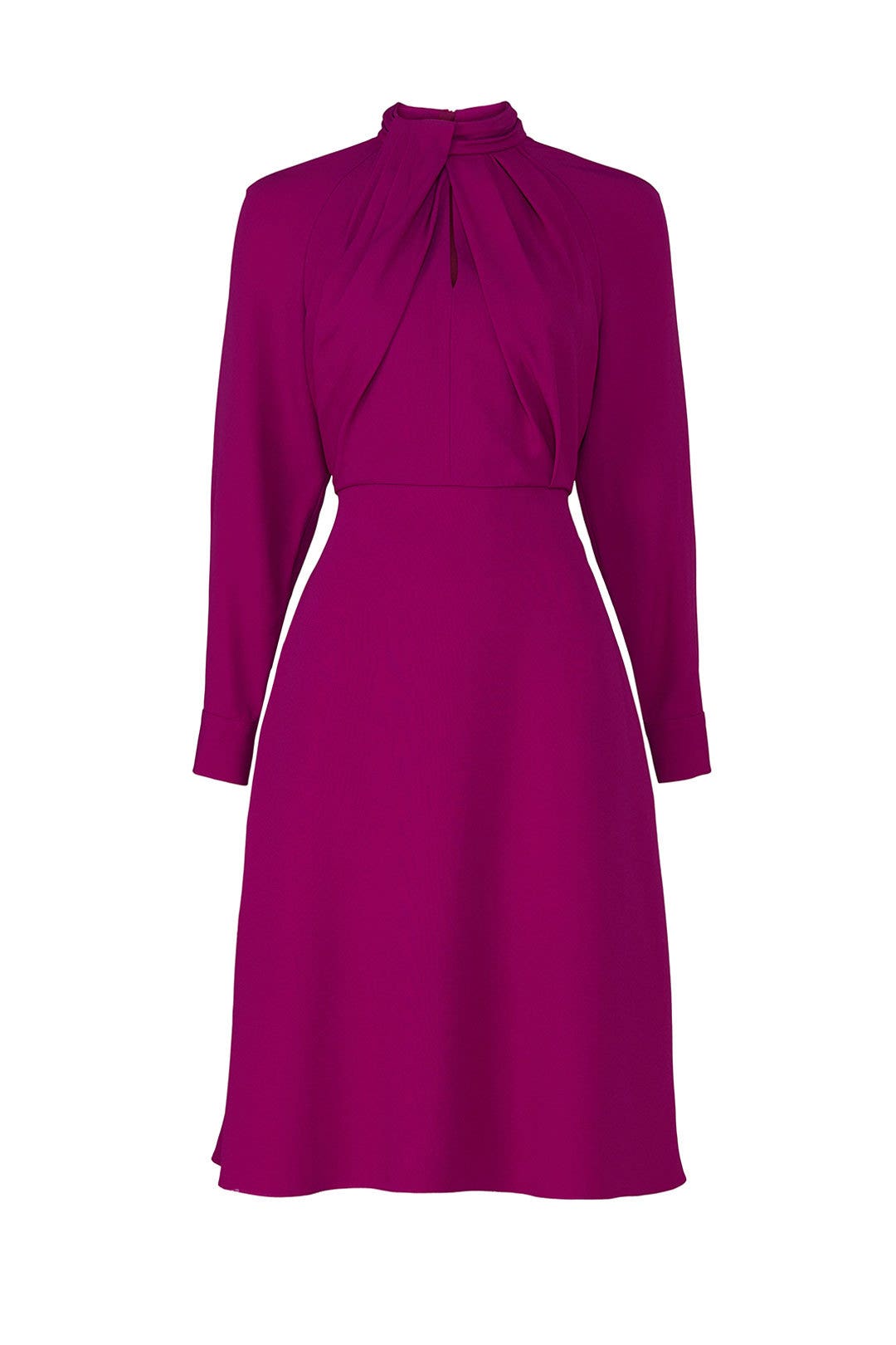 Pink Twist Neck Dress by Adam Lippes 4