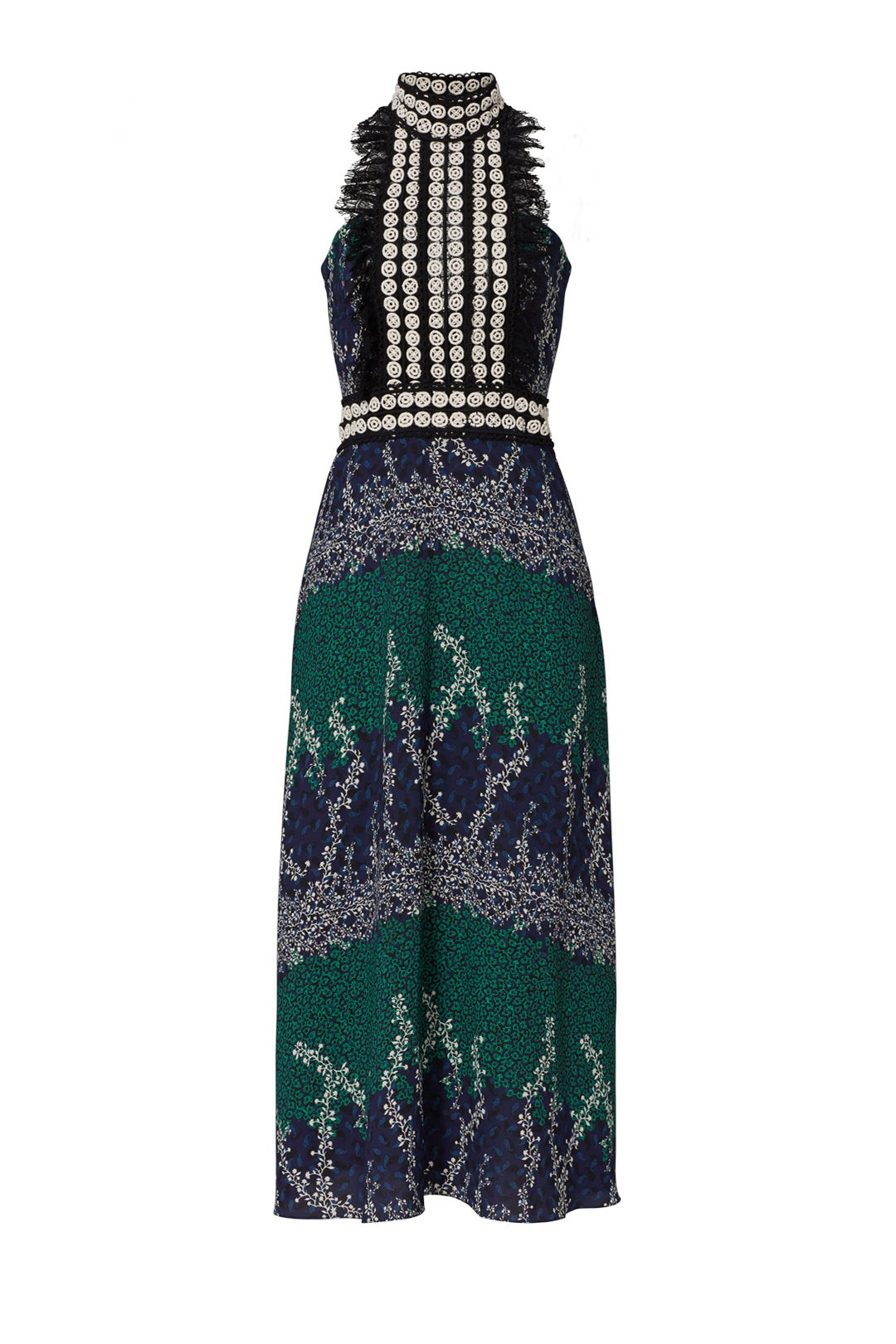 Ivy Printed Trellis Dress by Yigal Azrouël 3