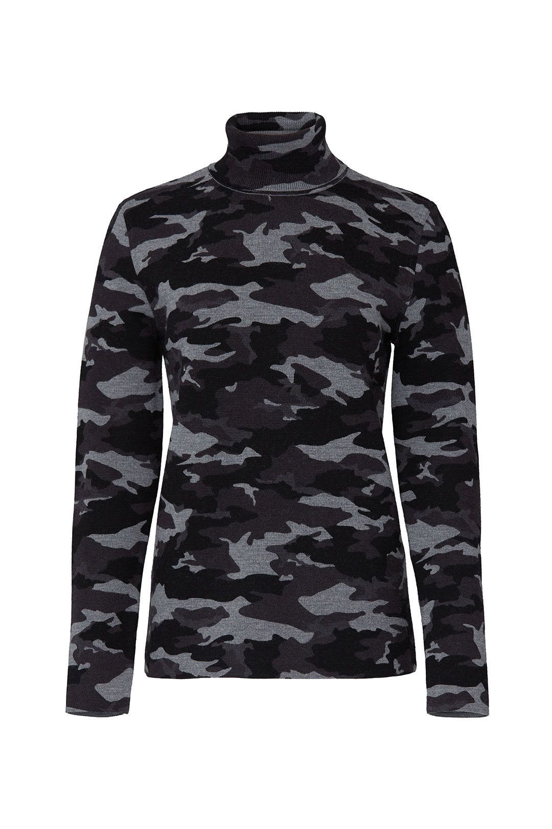 Camo Matterhorn Turtleneck by Aztech Mountain 4