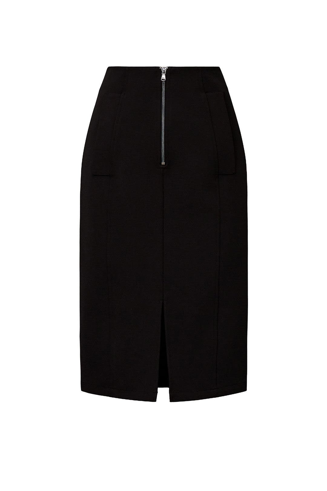 スカート EMPORIO ARMANI Woman Wrap-skirt Black EW000594AF12206 FC043 A | X ARMANI EXCHANGE Women's Faux Leather Pleated Mini