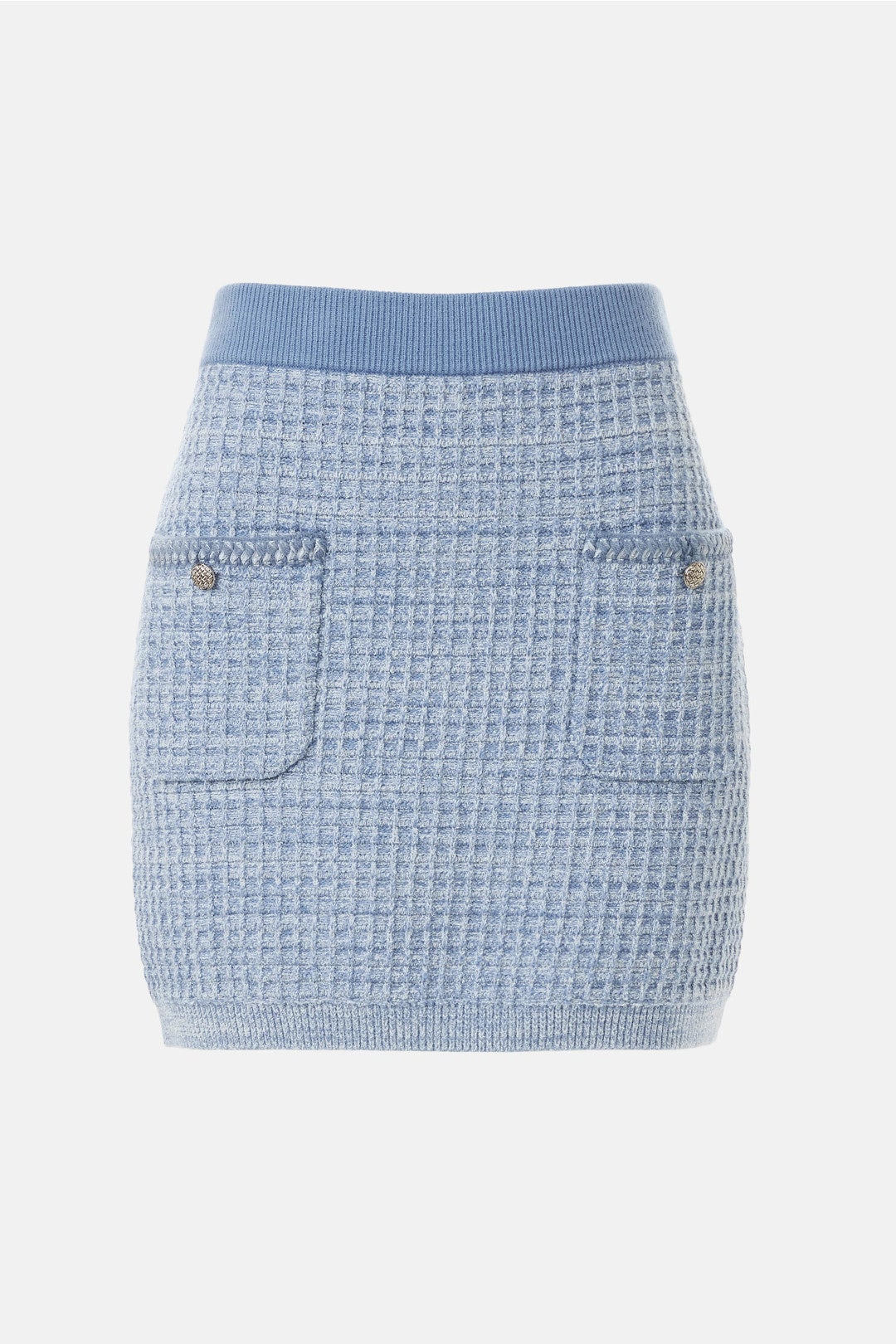 Saige Textured Mini Skirt by Milly