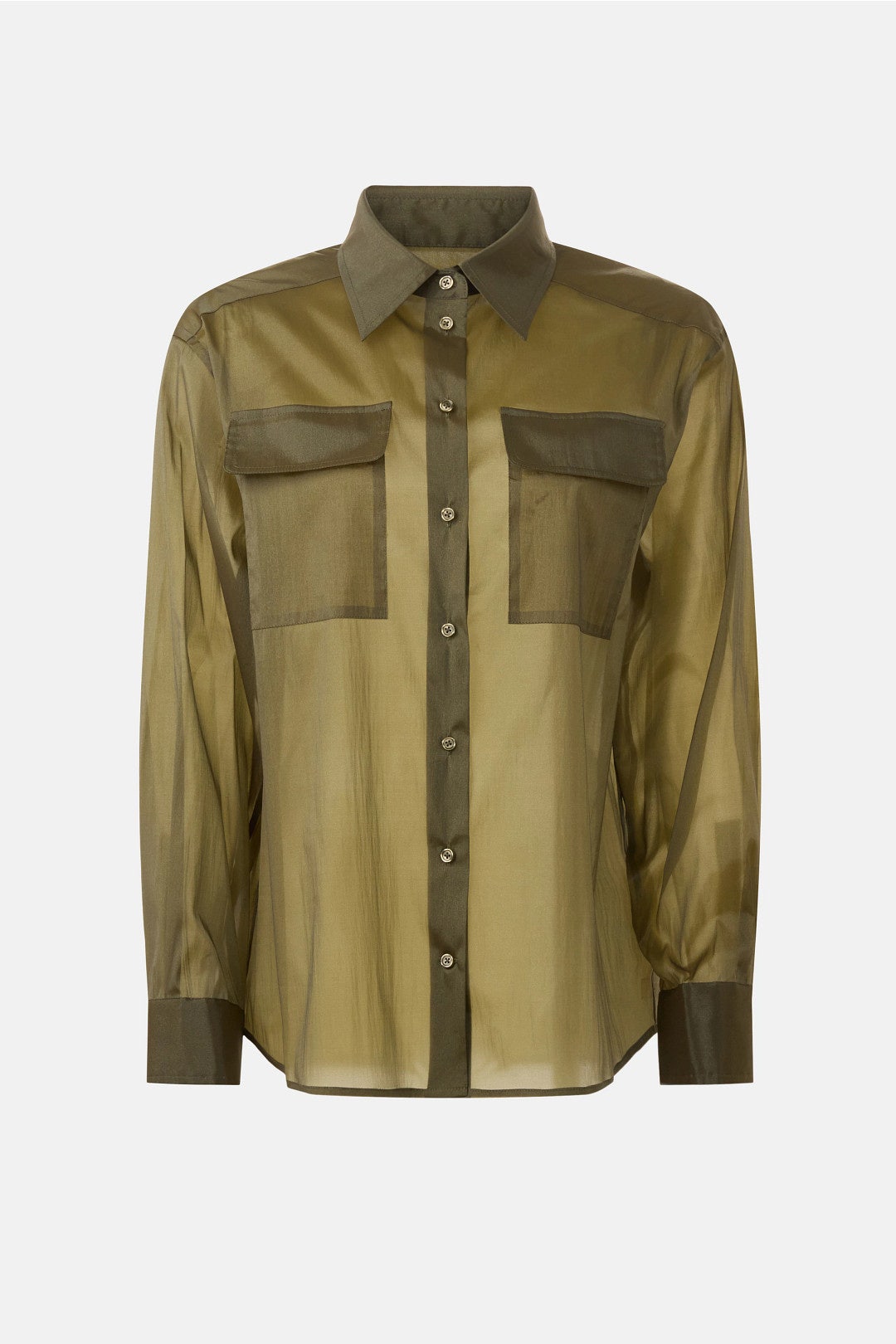 Organza Button Up Shirt by Rosetta Getty x RTR 4